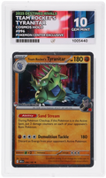Team Rocket's Tyranitar - Destined Rivals - 096/182 - Cosmos Holo - Pokemon Center Exclusive ACE 10